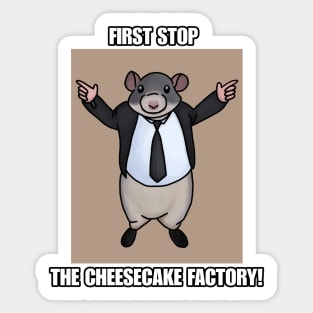 Mr. Chedda Meme v2 Sticker